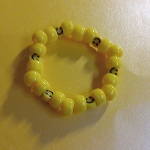 Smiley face bracelet